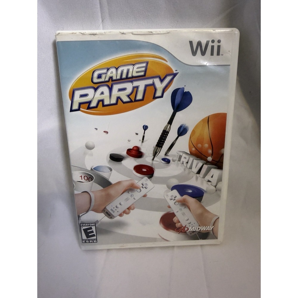 Game Party (Nintendo Wii, 2007) With Manual